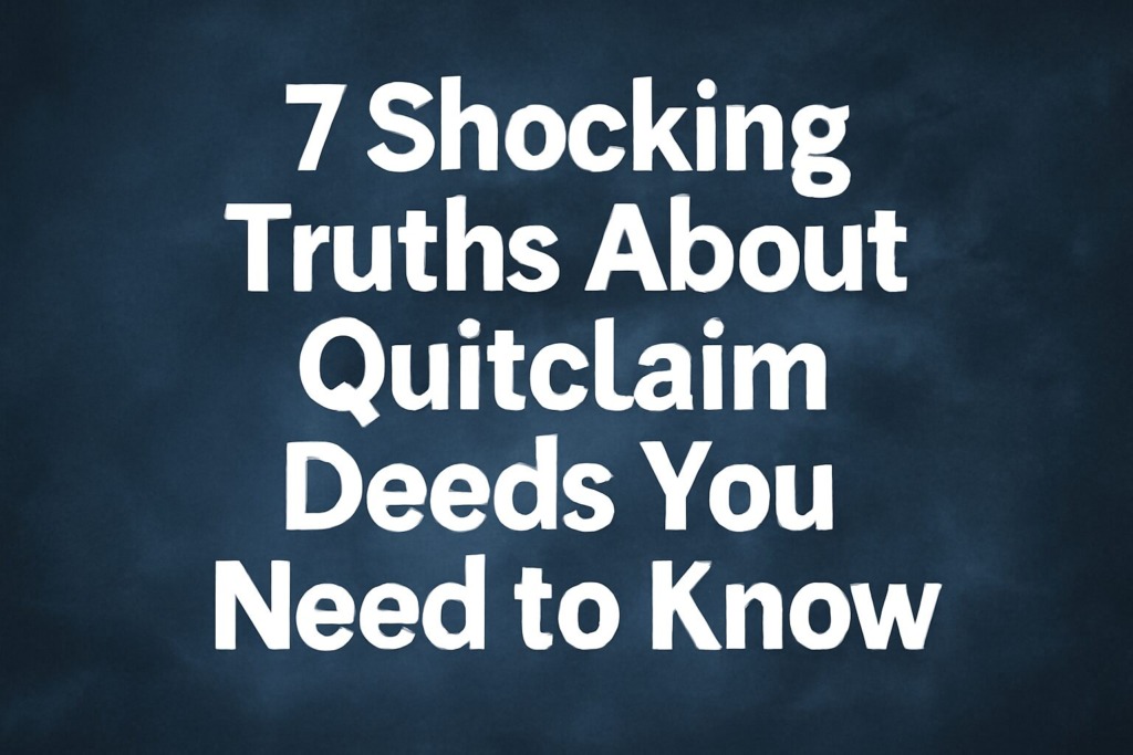 Quitclaim Deeds