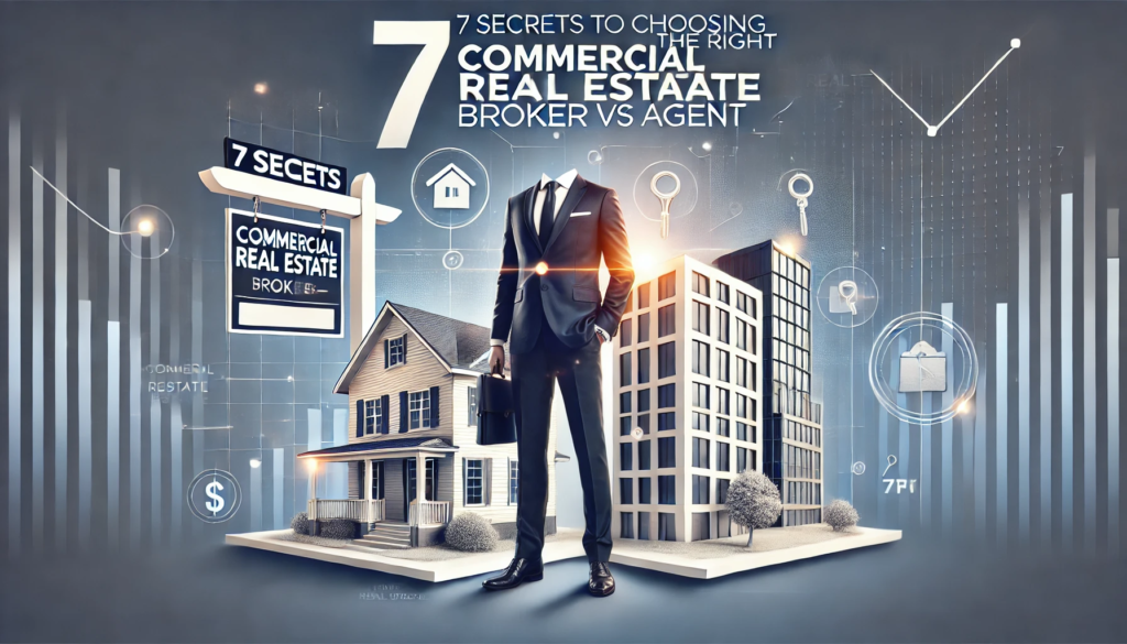 Commercial Real Estate Broker vs Agent