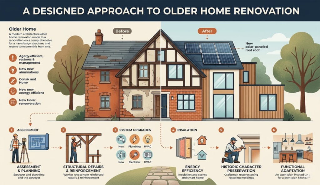 Is There Any Specific Approach Designed for Renovating Older Homes