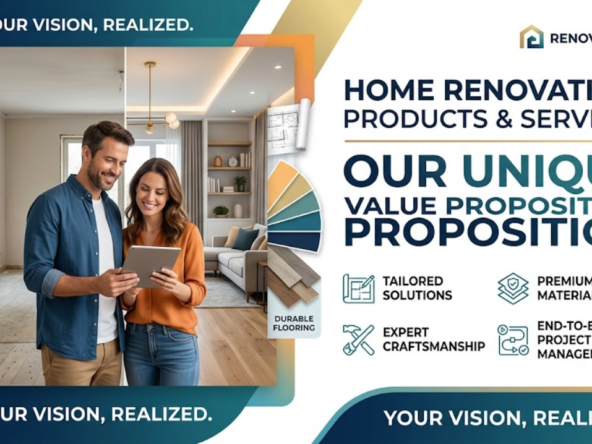Home Renovation Products Services Unique Value Proposition