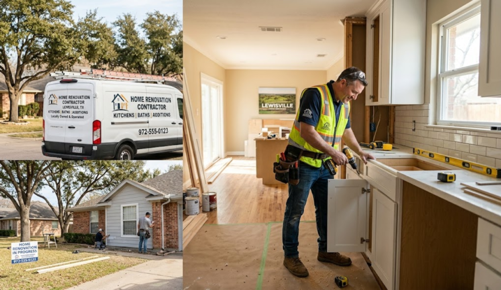 Home renovation contractor lewisville tx guide for homeowner
