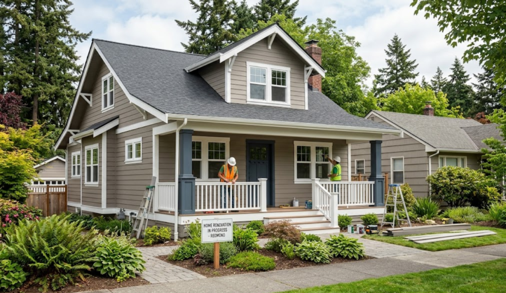 How does home renovation redmond permits contractors in guide